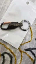 Llavero personalizado para matrícula de coche, llavero antipérdida con nombre grabado, llavero con anilla, regalo personalizado para hombres y mujeres Y10