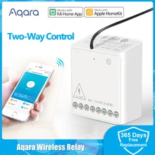 Aqara Zigbee Relay Smart Devices for Home Two-Way Control for Mi Home HomeKit App Smart Home Xiaomi Mijia Wireless Relay Switch
Aqara Zigbee Relay Smart Devices for Home Two-Way Control for Mi Home HomeKit App Smart Home Xiaomi Mijia Wireless Relay Switch