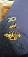 Cierre de Metal con forma de abeja para bolso de bricolaje, bolso de hombro, monedero, 2 colores