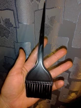 Cepillo de pelo profesional para salón de peluquería tinte permanente, tinte para colorear, peine para Estilismo negro, Herramienta #88471, 1 Uds.