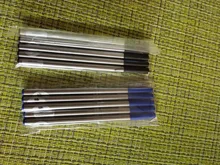 Jinhao-recarga de tinta azul y negra para recarga de bolígrafo, alta calidad, Suiza, firma, artículo de papelería para caligrafía, 10 Uds.