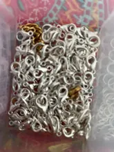 Lote de anillos de círculo abierto único abierto para hacer joyas, 50 Uds., gancho de cierre de langosta o 300 Uds.