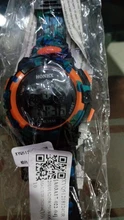 HONHX-relojes digitales multifunción para niños, pulsera electrónica de camuflaje para deportes al aire libre, 20 x