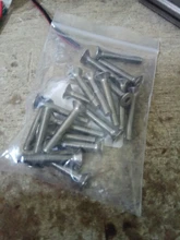 ZONSANTA-tornillo hexagonal de acero inoxidable M2, M2.5, M3, M4, M5, M6, Din7991, 304, cabeza plana, tornillos avellanados para muebles