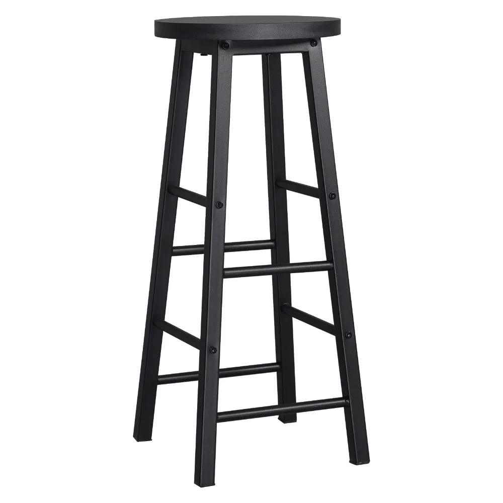2PCS/SET Solid Wood High Bar Stools Bistro Stool Stable Durable Steel Structure MDF Seat Coffee Chair Home Decor Stool 3 Mallzona U0240bcba16e944899a768866983d4384O 2PCS/SET Solid Wood High Bar Stools Bistro Stool Stable Durable Steel Structure MDF Seat Coffee Chair Home Decor Stool Mallzona