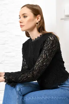 Trend Alacati Style Women Black In-Lined Cycling Neck Crop Top Blouse ALC-X3462
Trend Alacati Style Women Black In-Lined Cycling Neck Crop Top Blouse ALC-X3462
