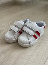 Zapatillas de deporte para niños y niñas, zapatos antideslizantes de fondo suave, cómodos, planos e informales, color blanco