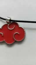 Gran oferta Cosplay Amine organización Akatsuki logotipo Nube Roja collares para Mujeres Hombres niños amigos regalo de la joyería