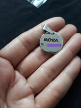 Grabado por encargo perro gato etiqueta Anti-perdido Pet ID etiqueta 2021 diseño Nombre del número de teléfono de perro cachorro Collar suministros