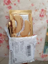 InniCare, 20 piezas de cristal, colágeno, oro, máscara para los ojos, antienvejecimiento, ojeras, belleza acné, parches para el cuidado de la piel de los ojos, Cosméticos Coreanos