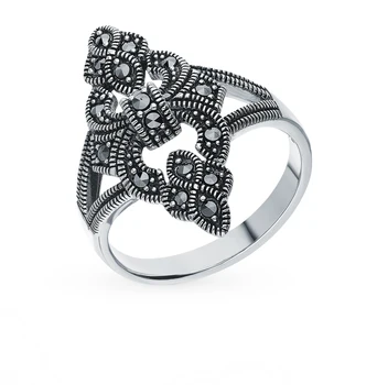 Silver ring with marcasite sunlight sample 925
Silver ring with marcasite sunlight sample 925