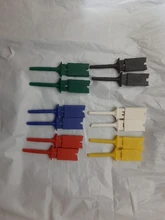 Clips Analyzers Test-Hooks Flattening-Test Logic Flat-Hook-Connection for Red Black Yellow
