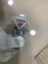 HELTC 1 piezas de plata + rojo ajustable pestillo de palanca al cerrojo de cajas de palanca para Hasp pestillo de palanca atrapar cerradura