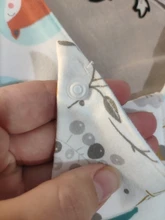 Bebé triángulo Algodón Doble Baberos 5 unids/lote de impresión de dibujos animados de Saliva toalla bebé niños niñas alimentación delantal baberos Bandana de algodón