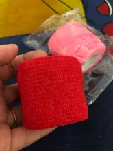 Vendaje elástico autoadhesivo para primeros auxilios, cinta de gasa para tratamiento de atención médica, cinta muscular de emergencia, herramienta de primeros auxilios, 2,5 cm x 5M