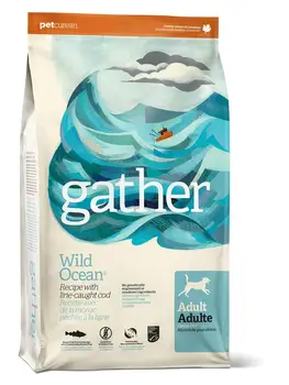 Gather organic dog food with ocean fish gather wild ocean fish DF 2,72 kg 
Gather organic dog food with ocean fish gather wild ocean fish DF 2,72 kg