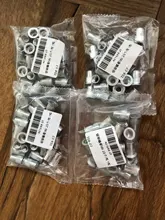 50 Uds 20 piezas Uds M3 M4 M5 M6 M8 M10 de aleación de aluminio de Rivnut cabeza plana remache roscado insertar Nutsert sombrero con remaches de tuerca