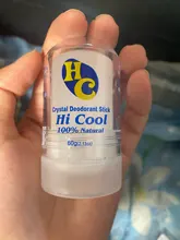 Desodorante de cristal Natural portátil, 60G, palo de alumbre, eliminador de olor de axila, no tóxico, antitranspirante