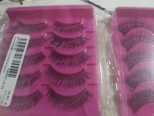 Pestañas postizas largas y naturales para mujer, extensión de pestañas postizas gruesas hechas a mano, accesorios de maquillaje de belleza, 5 pares