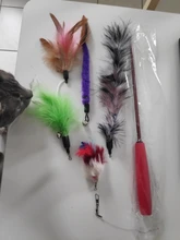 Cute Cat Wands Mouse Replacement-Head Cat-Scratcher-Toys Interactive Kitten 5pcs