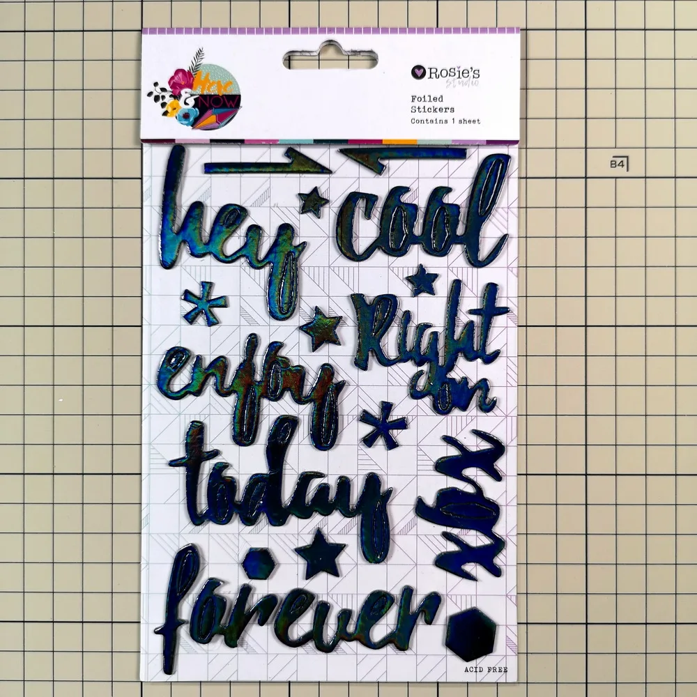 CRZCrafter Chipboard foil Stickers Scrapbooking Card making Journal Self adhesive embellishments decoration
CRZCrafter Chipboard foil Stickers Scrapbooking Card making Journal Self adhesive embellishments decoration