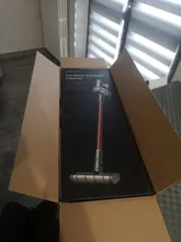 Dreame-Aspirador inalámbrico portátil V11 para el hogar, aspiradora con pantalla OLED, con colector de polvo y limpiador de alfombras con filtro 25kPa