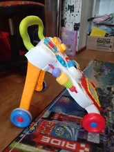 Bebé Walker multifunción bebé Stand-to-siéntate niño cuatro Carro con ruedas niños caminando niño juguetes de Piano dibujo regalo