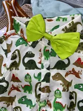 Ropa de verano para bebé recién nacido, mono con lazo de manga corta, flamenco, dinosaurio, piña, caballero, 2020