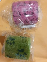 Vendaje elástico autoadhesivo de dibujos animados para primeros auxilios, no tejido, Camuflaje, impermeable, multifuncional, 5CM X 4,5 M