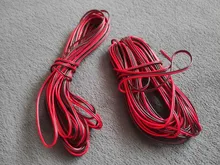 18/20/22-/.. Extension Led-Strip Electrical-Wire Cable Red Copper Black AWG 10-Meters