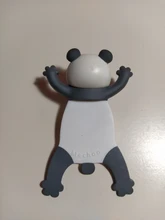 Marcapáginas con dibujos de Panda y Shiba Inu, Material de PVC, en estéreo 3D, Material escolar, Material de papelería, 1 unidad