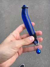 Collar reflectante para mascotas pequeñas, hebillas ajustables de nailon con campana, artículos para gatos, correa para Bulldog