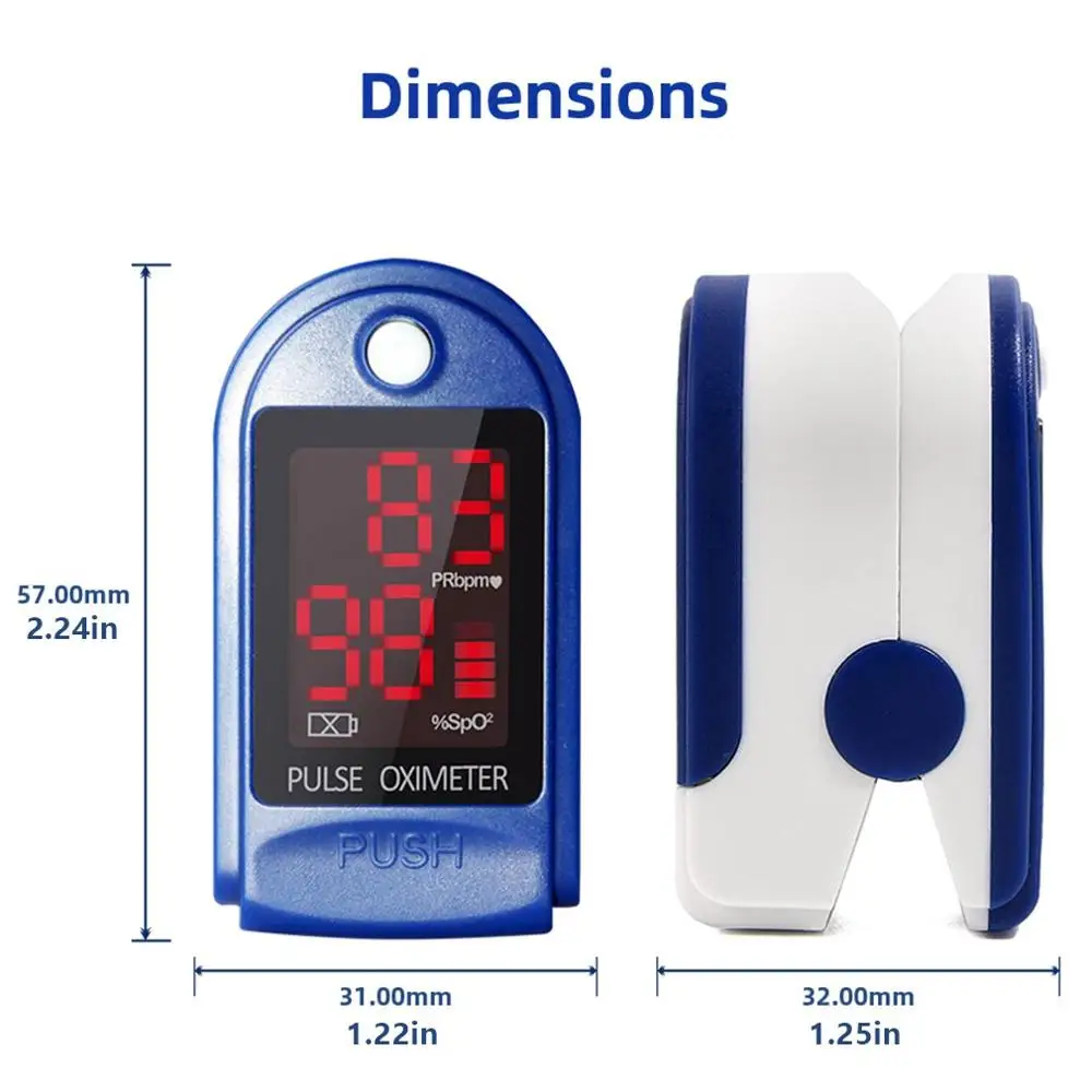 Portable Finger Oximeter Fingertip Pulsoximeter Medical Equipment With Sleep Monitor Heart Rate Spo2 PR Pulse Oximeter
Portable Finger Oximeter Fingertip Pulsoximeter Medical Equipment With Sleep Monitor Heart Rate Spo2 PR Pulse Oximeter