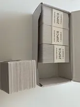 Tarjeta de Identificación gruesa, tarjeta RFID TK4100 tarjeta 125 K Hz RFID EM, adecuada para control de acceso y tarjetas de asistencia, unids/caja, 100