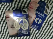 Ilisya-Parche ocular con microagujas para eliminación de arrugas finas, ácido hialurónico, máscara para ojos, ojeras, hinchazón