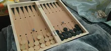 Juego de ajedrez de madera Super magnético, damas de Backgammon, juego de ajedrez antiguo 3 en 1, pieza de ajedrez de madera y tablero de ajedrez