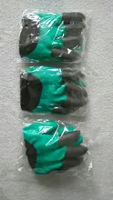 Tao Hua Yuan-guantes de goma de plástico ABS para jardín, jardinería, excavación, plantación, guante de trabajo resistente al agua duradero, dispositivos para exteriores