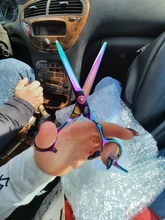 Tijeras profesionales de 6 pulgadas para cortar Cabello, herramientas de peluquería