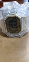 Reloj deportivo Digital para hombre y mujer, cronógrafo de pulsera transparente, informal, dorado, regalo para amantes, para niños y mujeres