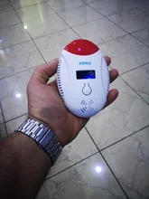 KERUI-monitor de monóxido de carbono, detección de concentración de Gas sensible, pantalla Digital LED, Detector de voz estroboscópico, alarma con Sensor