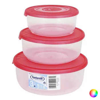 Set of 3 lunch boxes Tontarelli (0,5 - 1 - 2 L)
Set of 3 lunch boxes Tontarelli (0,5 - 1 - 2 L)