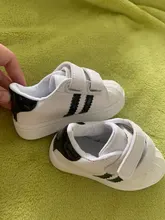 Zapatillas de deporte para niños y niñas, zapatos antideslizantes de fondo suave, cómodos, planos e informales, color blanco