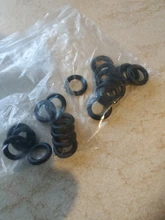 Nitrile Rubber Sealing-Washer NBR Oil-Resist Black Automobile Round OD CS 3mm 10pcs 10mm--80mm