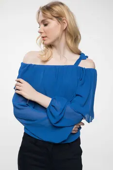 DeFacto Women Sexy Woven Top Long Sleeve Chiffon Blouse Red Color Off Shoulder Ruffles Blouse Womens Shirts-J4248AZ18HS
DeFacto Women Sexy Woven Top Long Sleeve Chiffon Blouse Red Color Off Shoulder Ruffles Blouse Womens Shirts-J4248AZ18HS