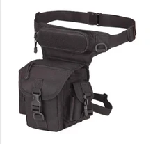 Bolsa táctica militar de caída de la pierna herramienta riñonera Paquete de caza bolsa de cintura mochila de motorista para hombre paquetes de cintura militar