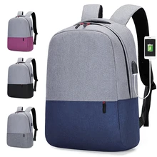 New 15.6 Inch Men's Simple Waterproof Backpack Woman Casual Computer Backpack High School Students USB Charging School Bag
New 15.6 Inch Men's Simple Waterproof Backpack Woman Casual Computer Backpack High School Students USB Charging School Bag