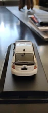 1/43 Toyota Prius blanco perla juguete en miniatura moldeado a presión regalo