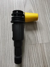 Boquilla Turbo giratoria para limpieza de alta presión, puntas de boquilla de pulverización para pistolas de gatillo Karcher, 360 °, Gimbaled