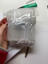 Lote de 100 bolsas de organza para joyas y regalos de 23 colores, bolsitas para regalos de boda, para navidad, para guardar dulces, embalaje de joyerías, 5*7 cm, 7*9 cm, 9x12cm