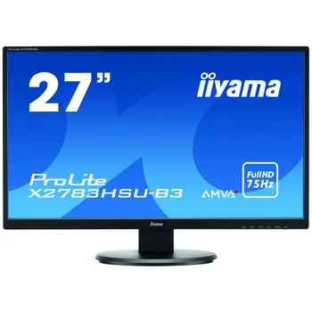 

Iiyama ProLite X2783HSU-B3 PC screen 68,6 cm (27 ") 1920x1080 pixels Full HD LED Black